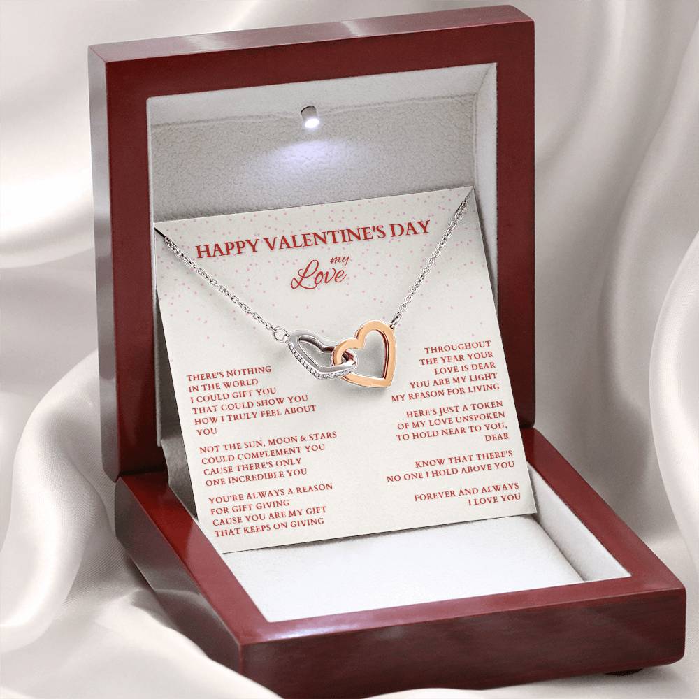 Wife Gift, Girlfriend Gift, Valentine Gift, Happy Valentines Day, Valentine's Day Gift, Wife Necklace, Diamond Necklace, Wife Valentine Gift