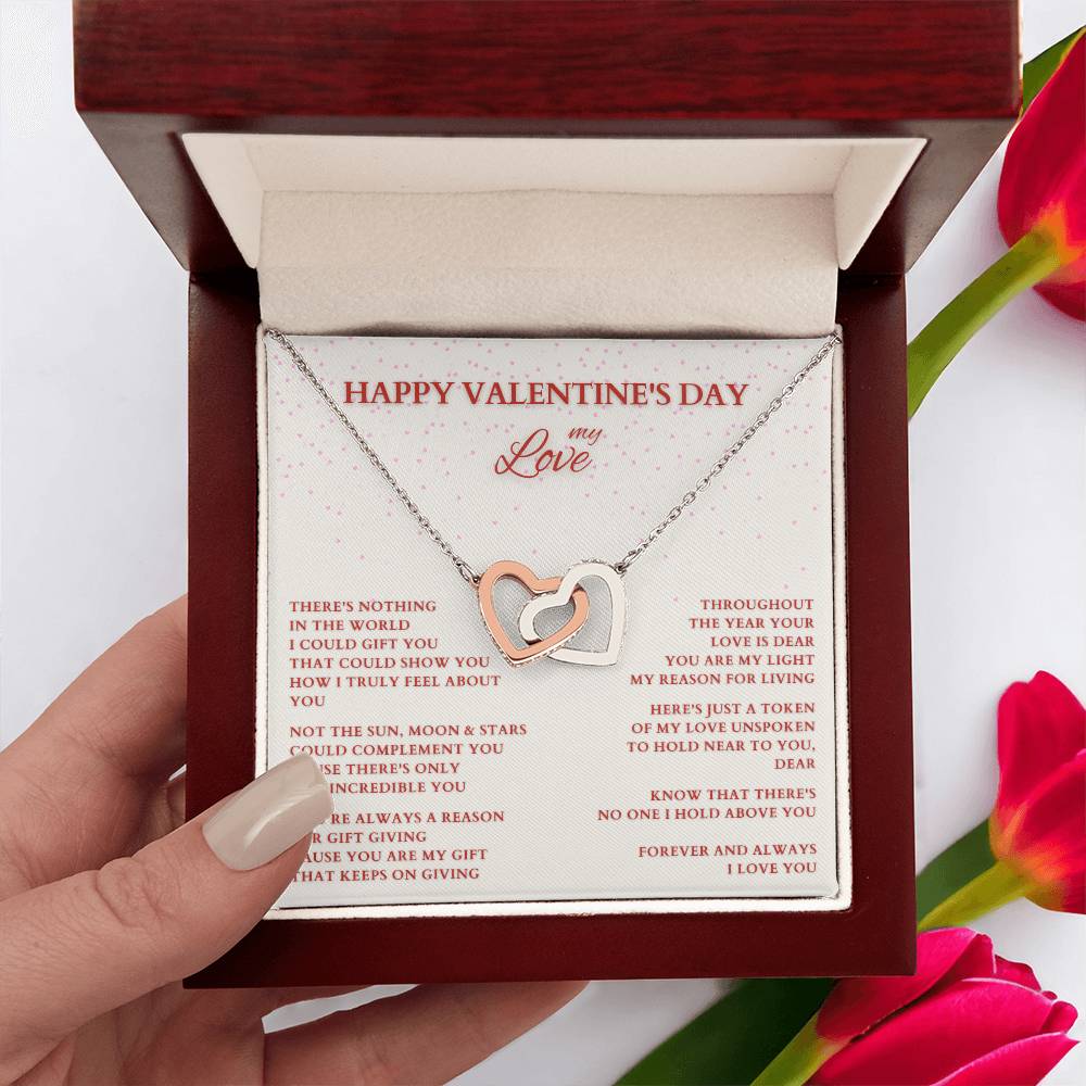 Wife Gift, Girlfriend Gift, Valentine Gift, Happy Valentines Day, Valentine's Day Gift, Wife Necklace, Diamond Necklace, Wife Valentine Gift