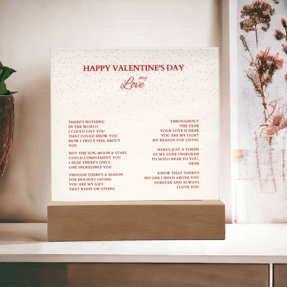 Wife Gift, Girlfriend Gift, Valentine Gift, Happy Valentines Day, Valentine's Day Gift, Husband Gift, Boyfriend Gift, Soulmate Gift, Wife Valentine Gift