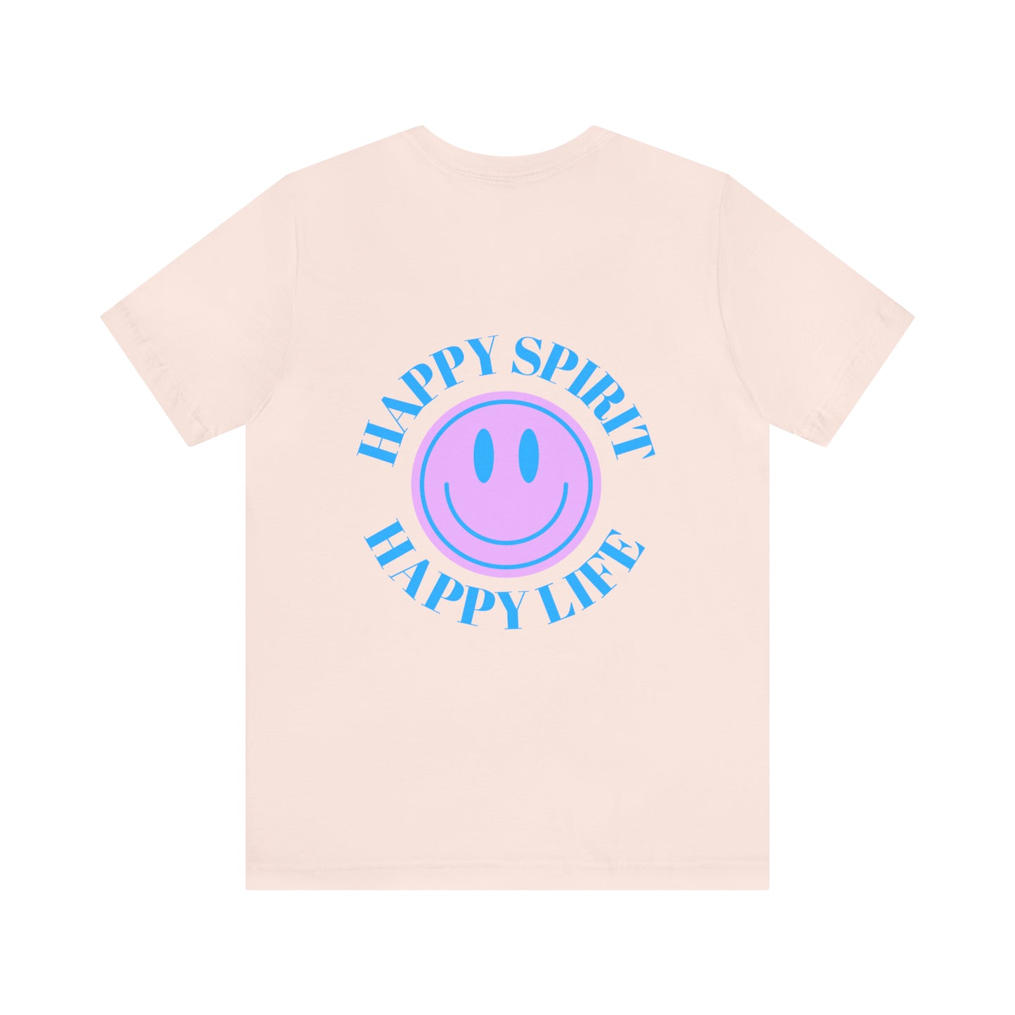 T shirt Happy Life Happy Life- Aesthetic t shirt, graphic tee, Tumblr tshirt, Trendy Oversized, Vsco girl, Happy Mind Happy Spirit