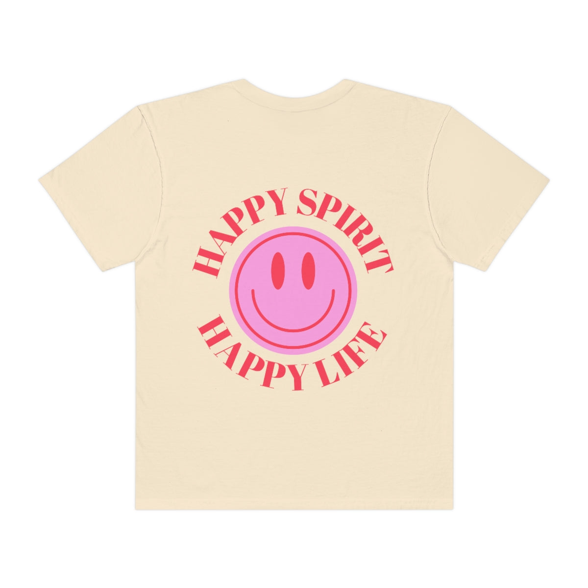 T shirt Happy Spirit Happy mind- Aesthetic t shirt, graphic tee, Tumblr tshirt, Trendy Oversized, Vsco girl