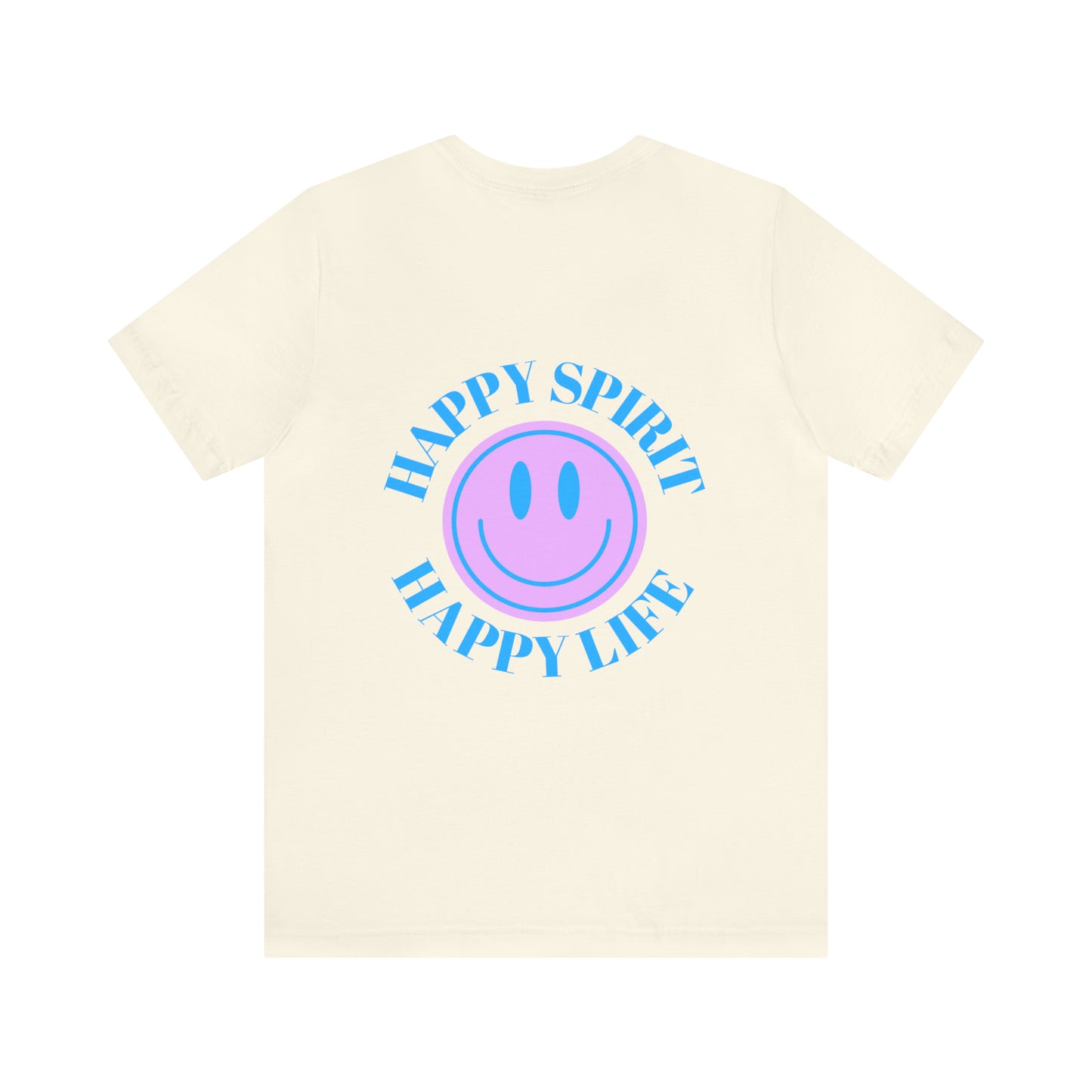 T shirt Happy Life Happy Life- Aesthetic t shirt, graphic tee, Tumblr tshirt, Trendy Oversized, Vsco girl, Happy Mind Happy Spirit