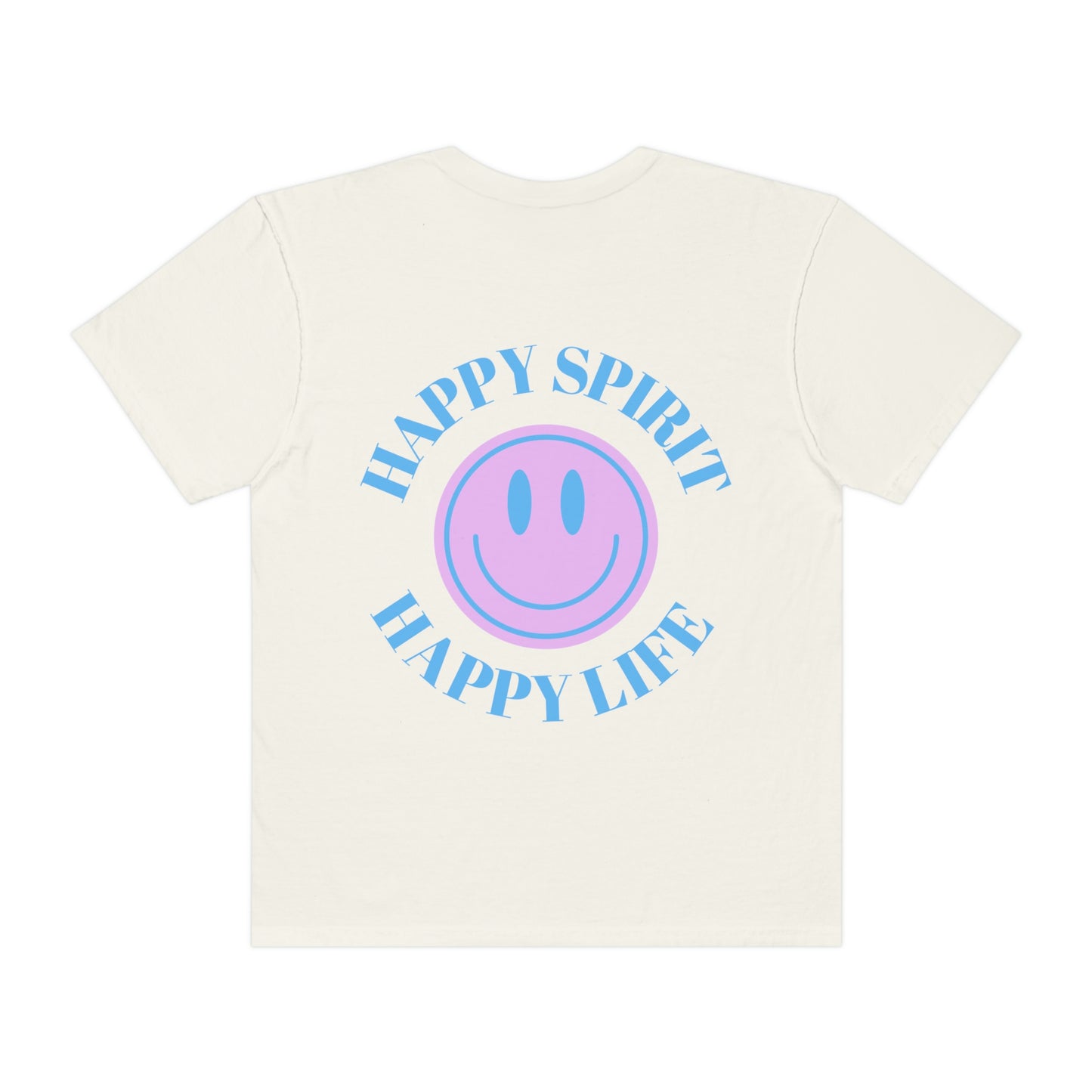 T shirt Happy Spirit Happy mind- Aesthetic t shirt, graphic tee, Tumblr tshirt, Trendy Oversized, Vsco girl