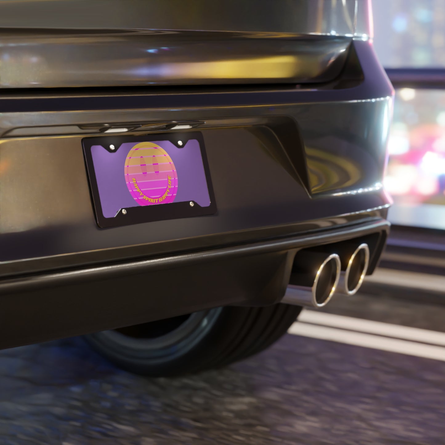 Smile Vanity Plate