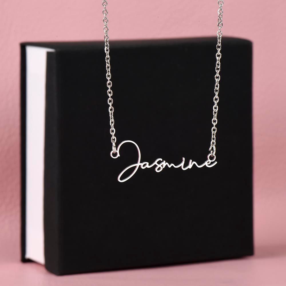 Personalized 18K Gold Name Necklace