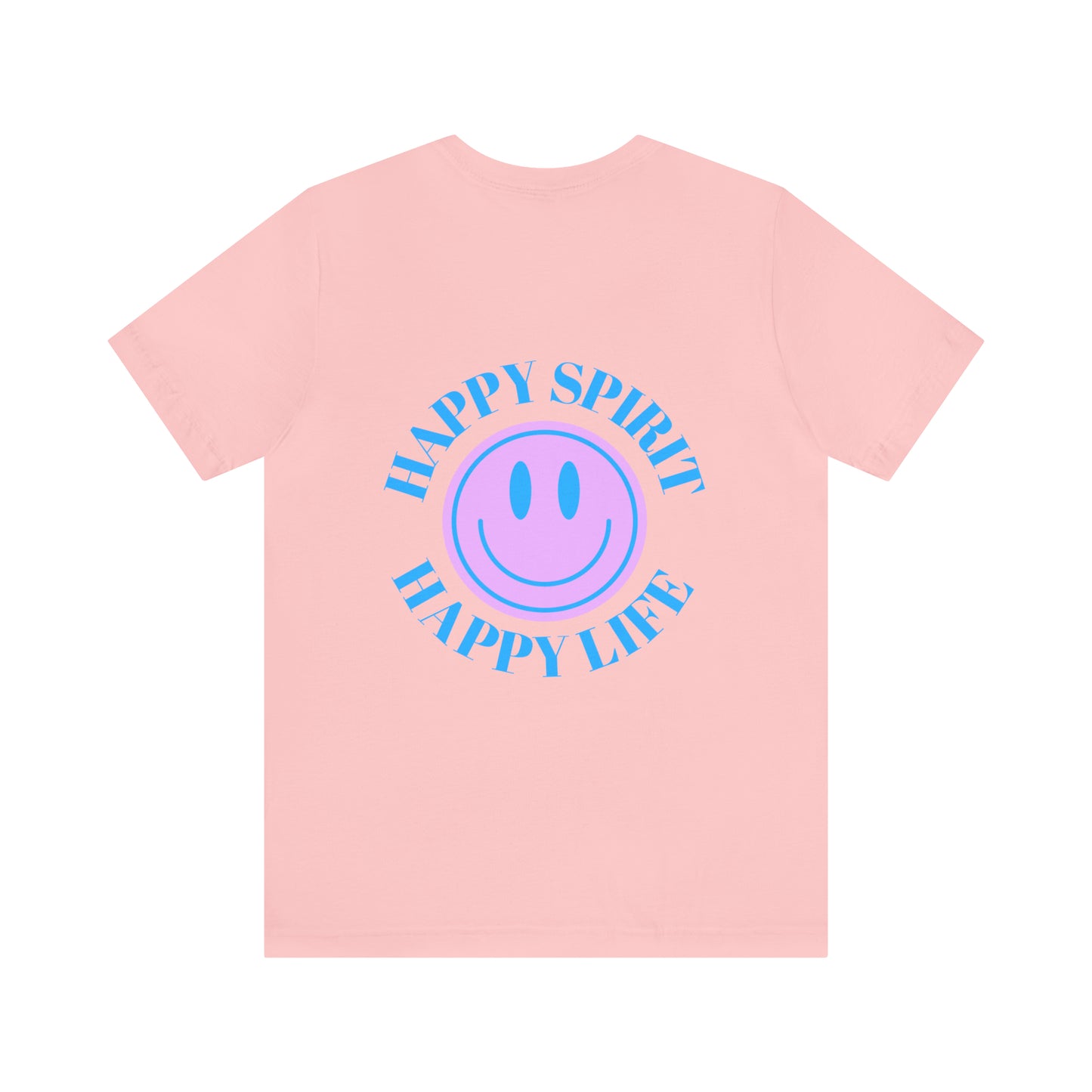 T shirt Happy Life Happy Life- Aesthetic t shirt, graphic tee, Tumblr tshirt, Trendy Oversized, Vsco girl, Happy Mind Happy Spirit