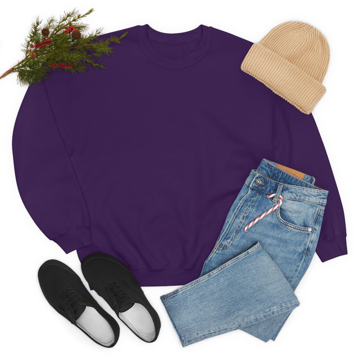 Happy Spirit Happy Life Sweatshirt, Gildan VSCO Girl Crewneck, Oversized Tumblr, Back Print Smile Happy Mind Trendy, Beach Lake Cover Up